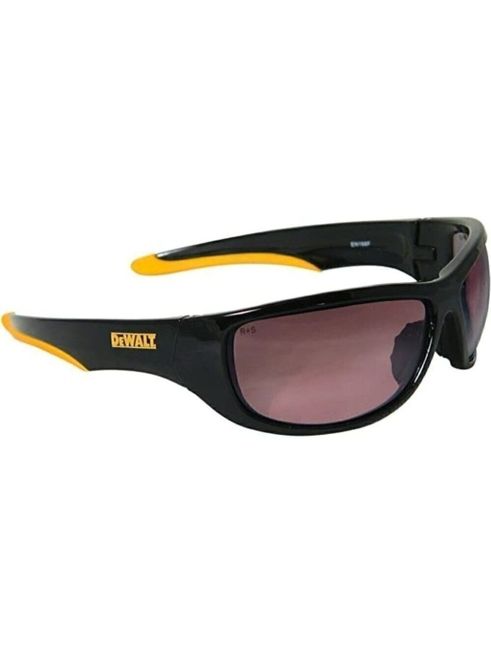 Dewalt Construction Shooting Safety Glasses Black Gradient Polycarbonate Lens